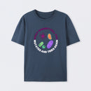 Navy What doesn't kill you mutates and tries again Science T-Shirt