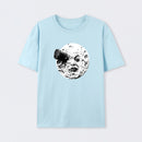 Light Blue Le Voyage Dans La Lune T-Shirt
