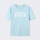 Light Blue Schr?dinger's Cat ADLEIAVDE Science T-Shirt