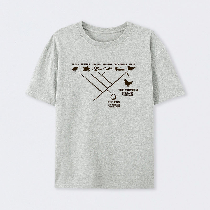 Grey The Chicken And The Egg T-Shirt