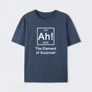 Navy Ah! The element of surprise T-Shirt