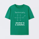 Green Alcohol Is A Solution T-Shirt