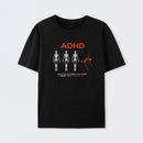 Black ADHD AWARENESS T-Shirt