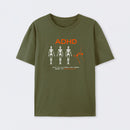 Army Green ADHD AWARENESS T-Shirt