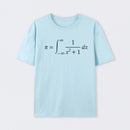 Light Blue The Constant Number Pi T-shirt