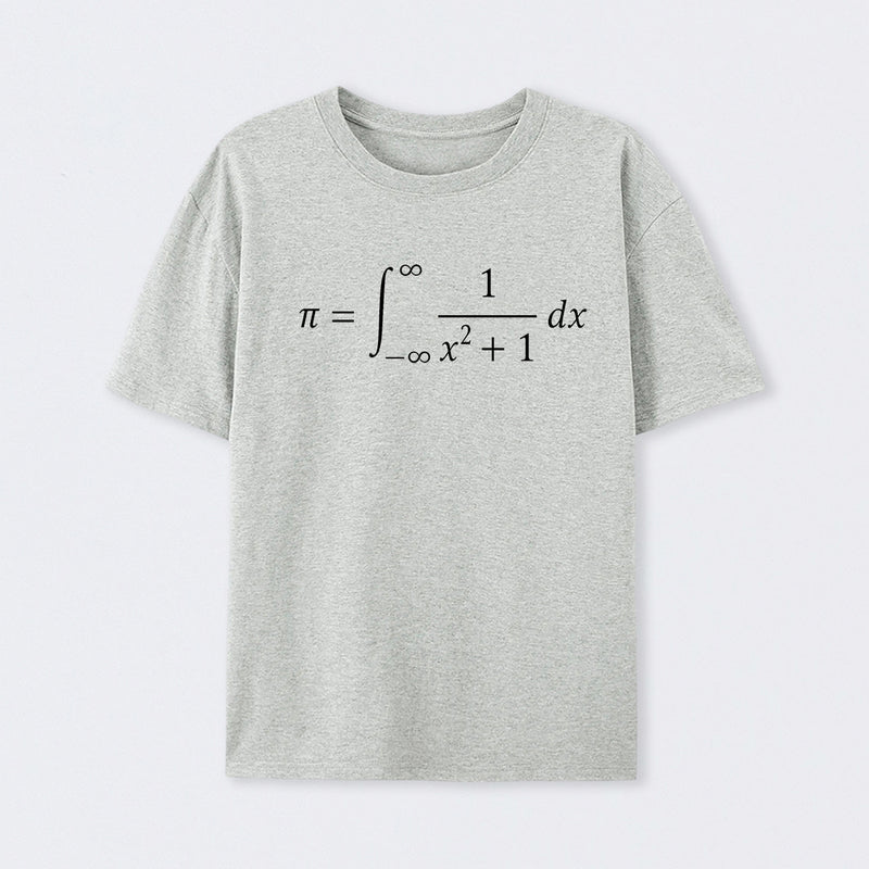 Grey The Constant Number Pi T-shirt