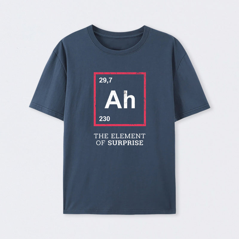 Navy Ah! The Element Of Surprise T-Shirt
