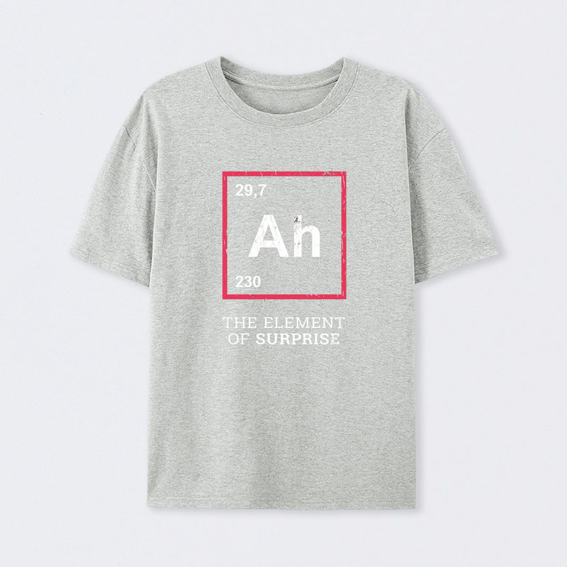 Grey Ah! The Element Of Surprise T-Shirt
