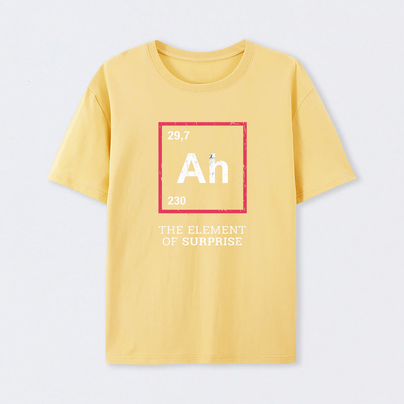 Yellow Ah! The Element Of Surprise T-Shirt
