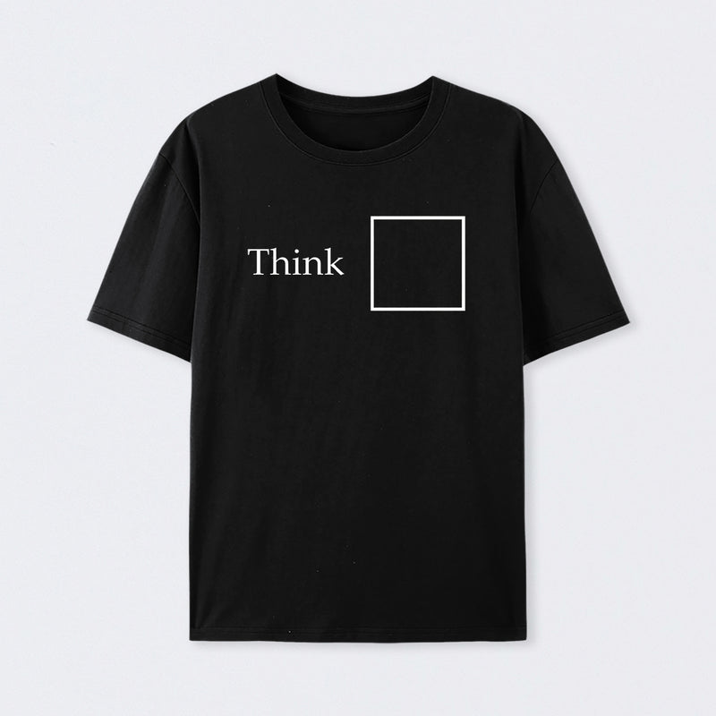 Black Think Outside the Box T-Shirt