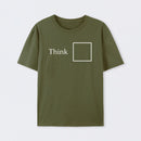 Army Green Think Outside the Box T-Shirt