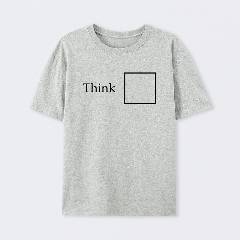 Grey Think Outside the Box T-Shirt