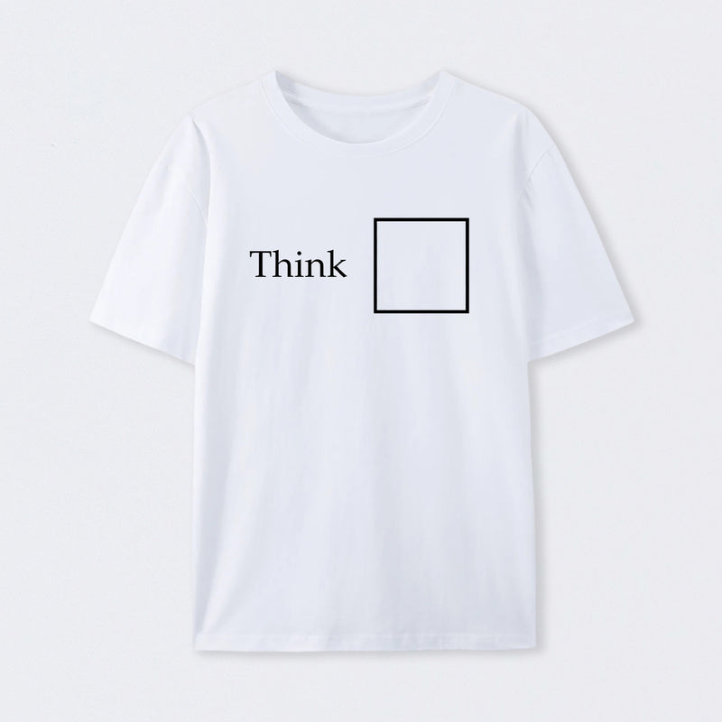 White Think Outside the Box T-Shirt