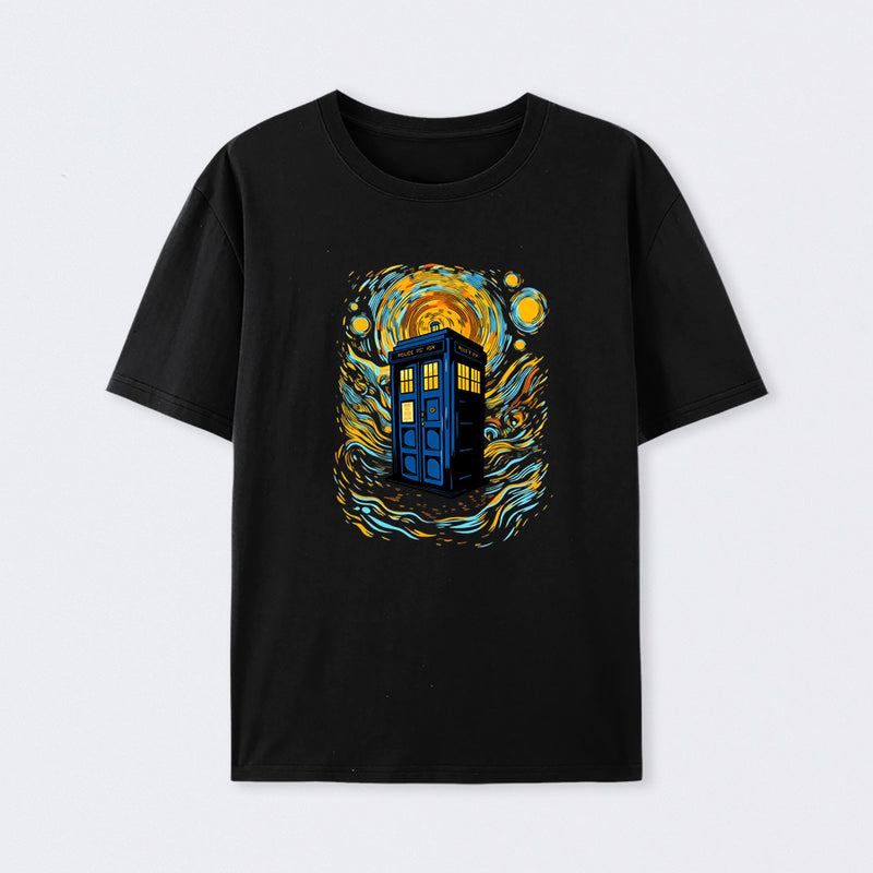Starry Blue Box T-Shirt