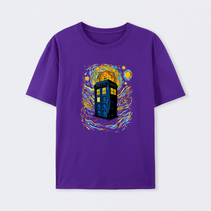 Starry Blue Box T-Shirt