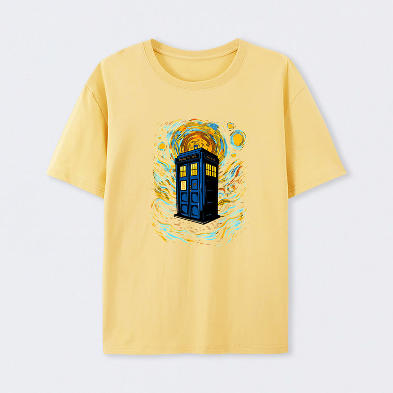 Starry Blue Box T-Shirt