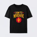 I Aim to Misbehave Firefly Cotton Unisex T-Shirt