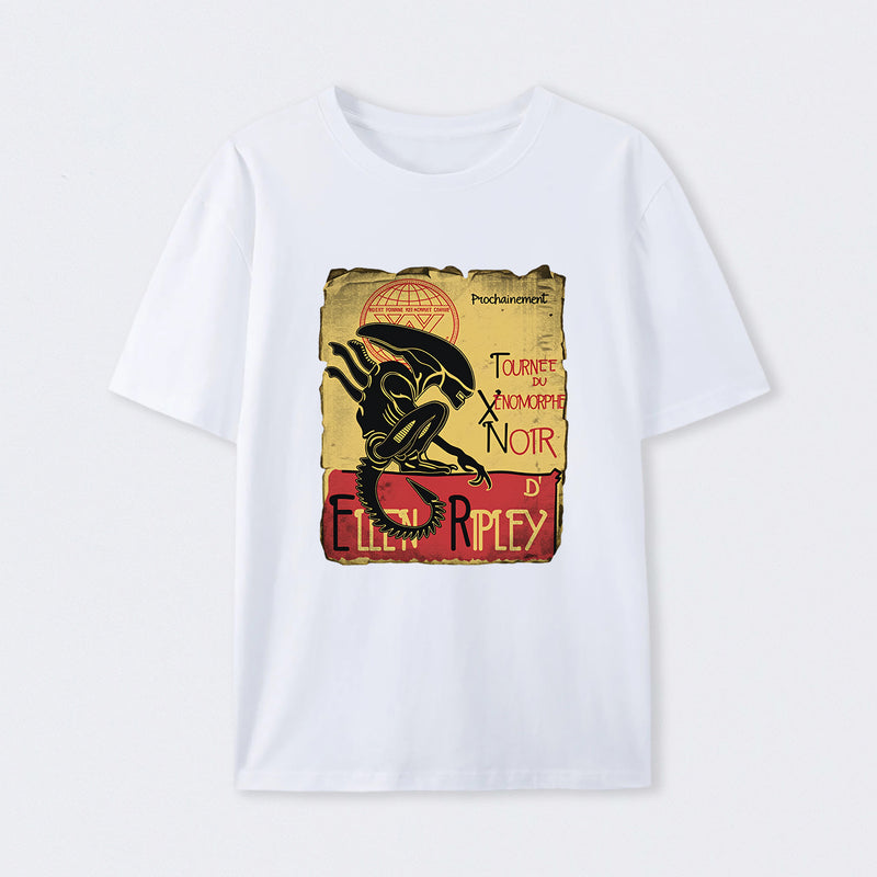 Tournee Du Xenomorphe Doir T-Shirt