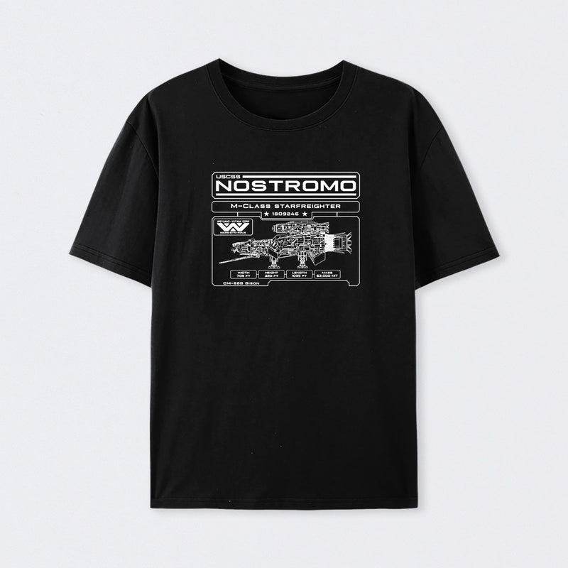 Nostromo Blueprint Cotton Unisex T-Shirt