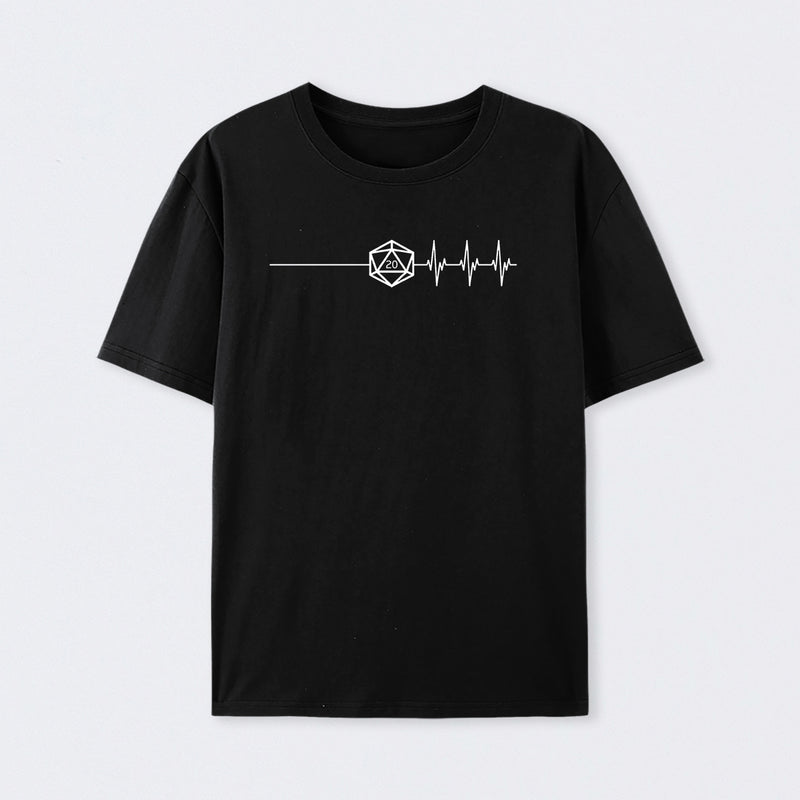 Death Save Critical Success Nat20 D20 T-Shirt
