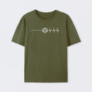 Death Save Critical Success Nat20 D20 T-Shirt