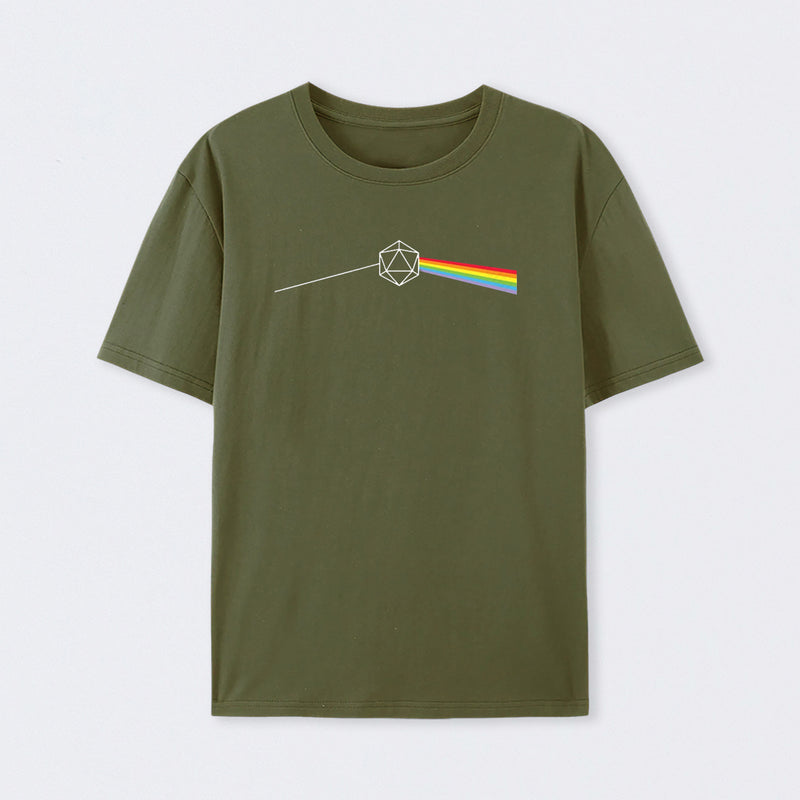 Dark Side of the Moon D20 T-Shirt