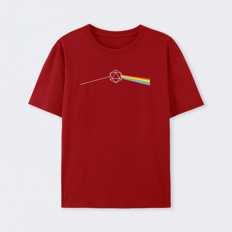 Dark Side of the Moon D20 T-Shirt