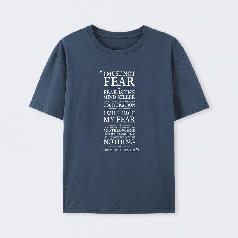 Litany Against Fear T-Shirt