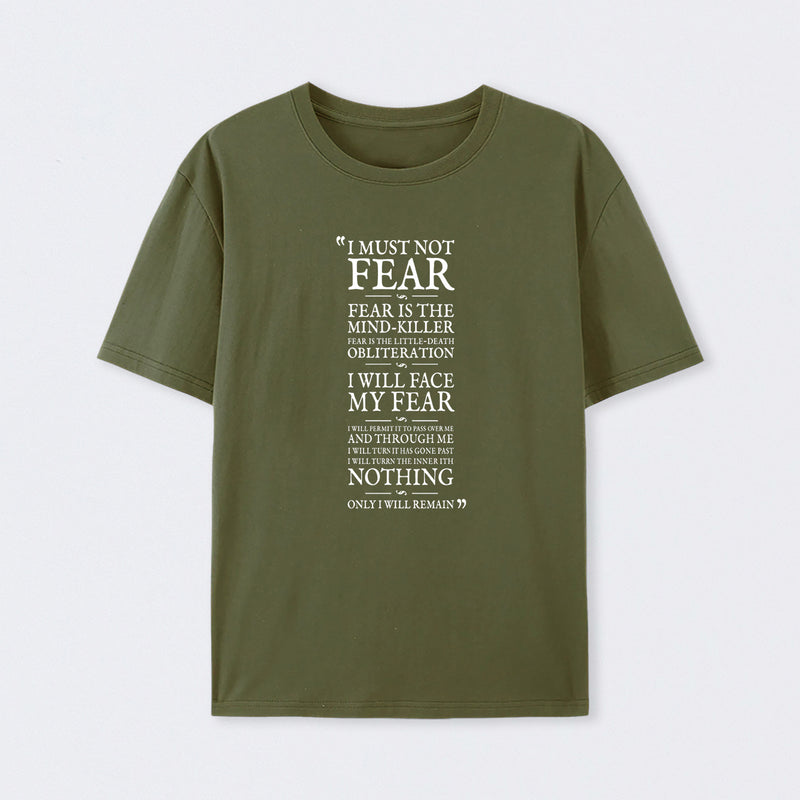 Litany Against Fear T-Shirt