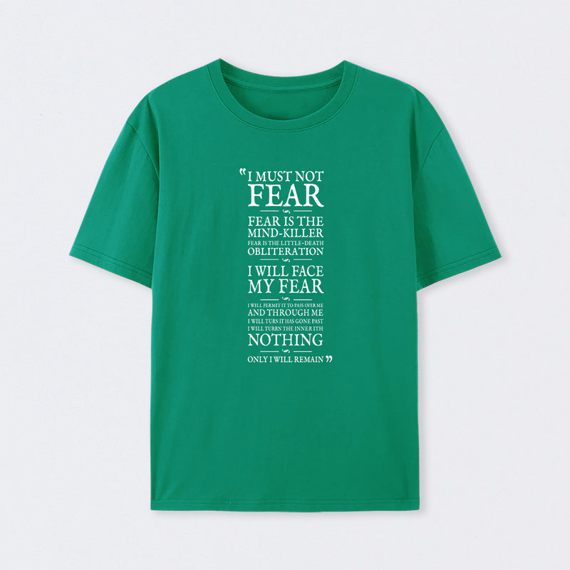 Litany Against Fear T-Shirt