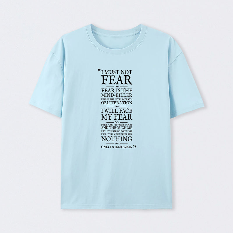 Litany Against Fear T-Shirt