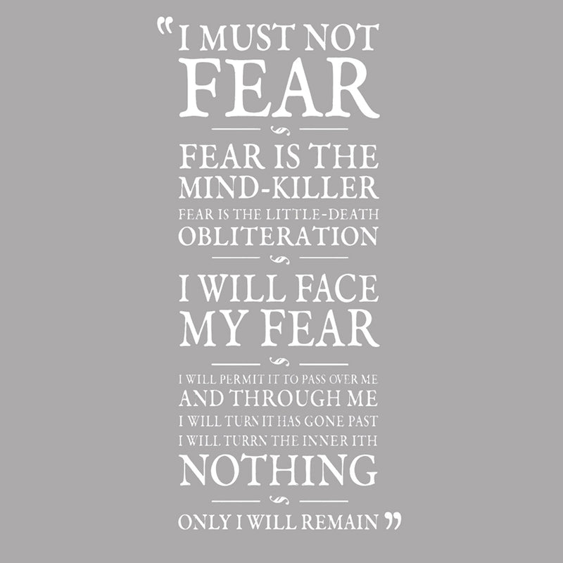 Litany Against Fear T-Shirt