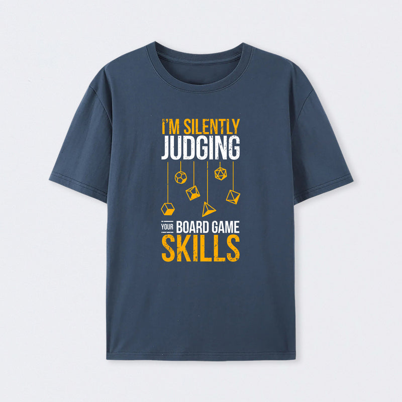 Silent Judgement Cotton Unisex T-Shirt