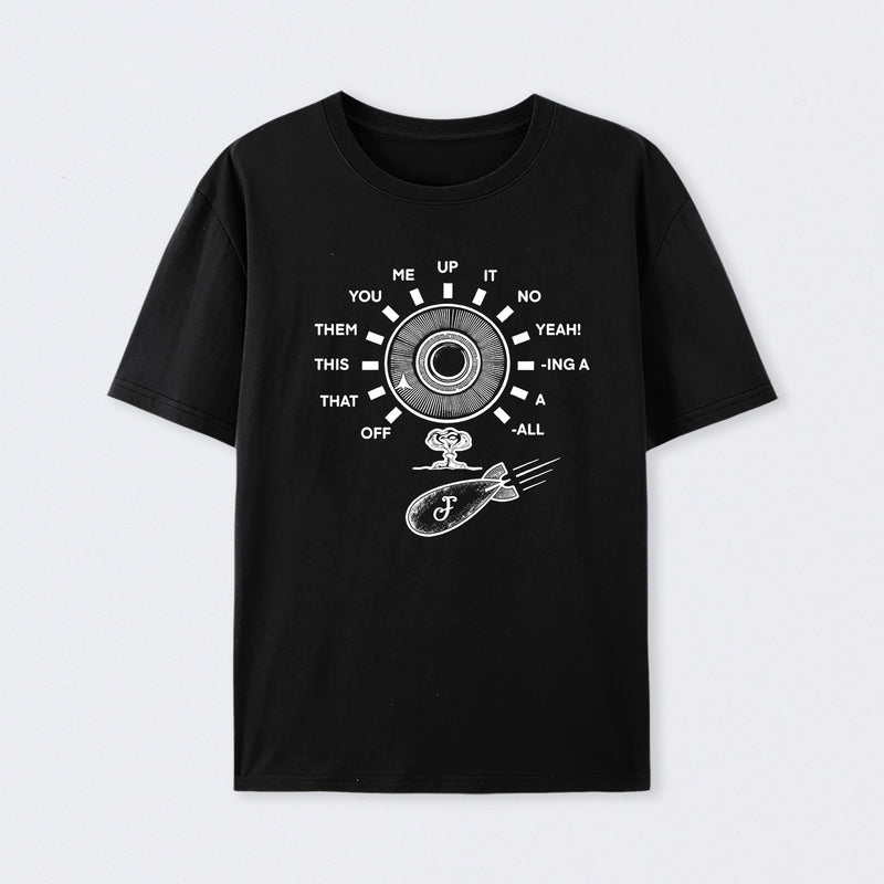 F-Bomb Selector Royal Remix Cotton Unisex T-Shirt