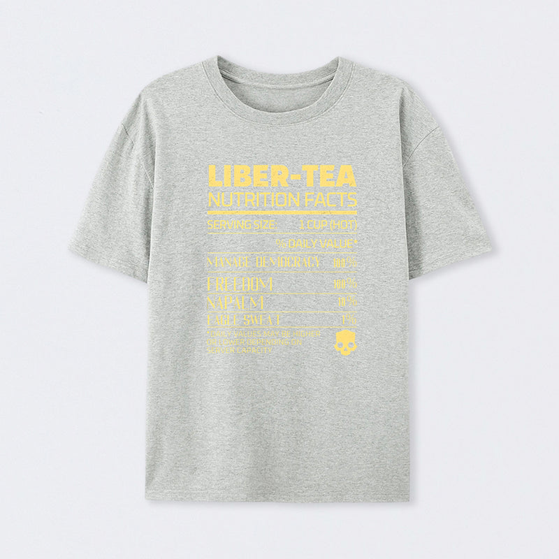 Liber-tea one cup at a time! helldivers T-Shirt
