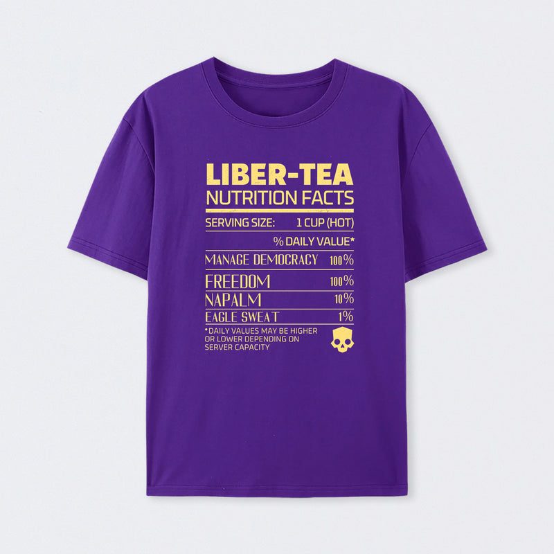 Liber-tea one cup at a time! helldivers T-Shirt