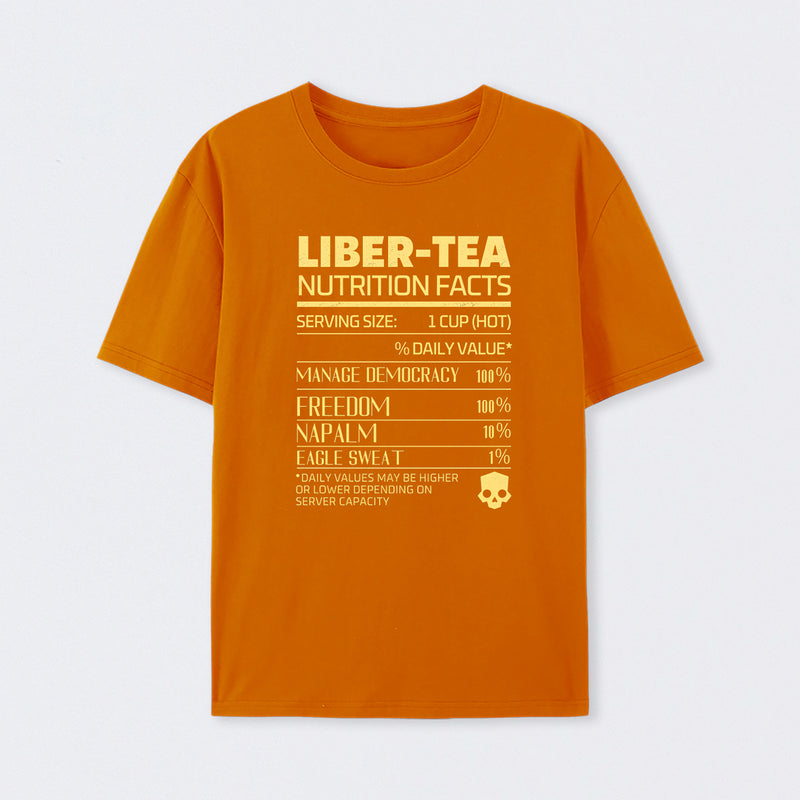 Liber-tea one cup at a time! helldivers T-Shirt