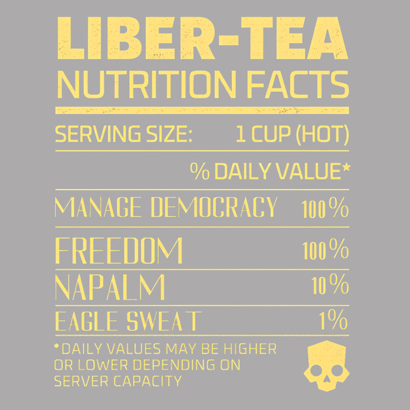 Liber-tea one cup at a time! helldivers T-Shirt