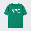 NPC Non Player Character Geek Cotton Unisex T-Shirt