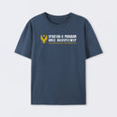 Spartans Never Die Geek Cotton Unisex T-Shirt