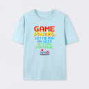 Game Paused Let Me Ask My Wife Retro T-Shirt