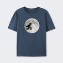 Dinosaur Bike and Moon T-Shirt