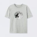 Dinosaur Bike and Moon T-Shirt