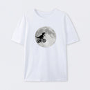 Dinosaur Bike and Moon T-Shirt