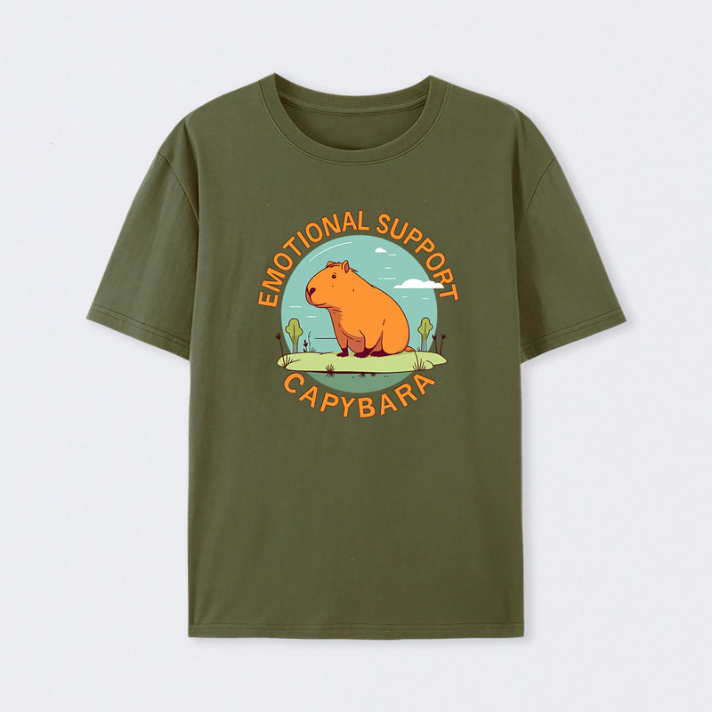 Emotional Support Capybara T-Shirt