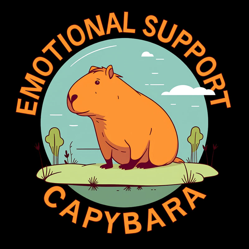 Emotional Support Capybara T-Shirt