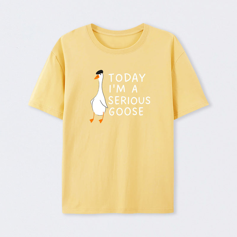 Today I'm A Serious Goose T-Shirt
