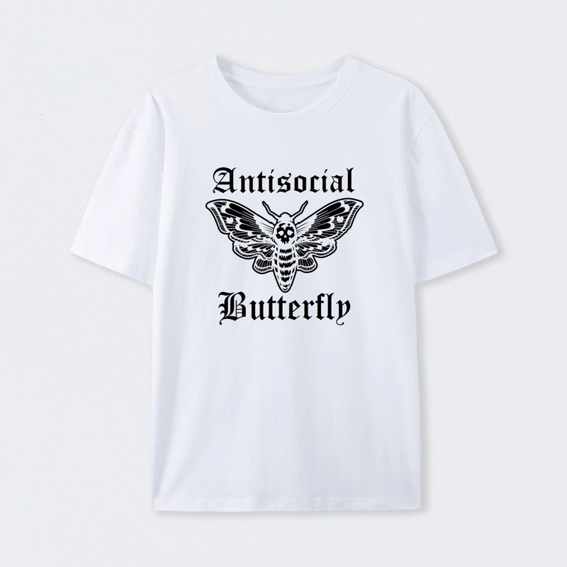 Funny Antisocial Butterfly T-Shirt
