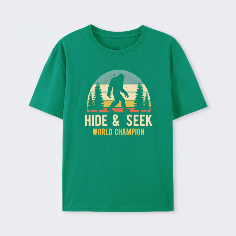 Bigfoot - Hide And Seek World Champion T-Shirt