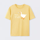 Peace Was Never An Option Goose T-Shirt
